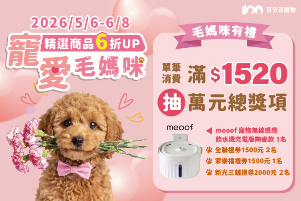 寵愛毛媽咪∣精選商品6折UP！